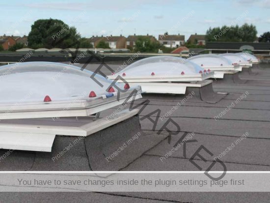 کاربرد نورگیرهای حبابی در پوشش سقف حیاط خلوت و پاسیو